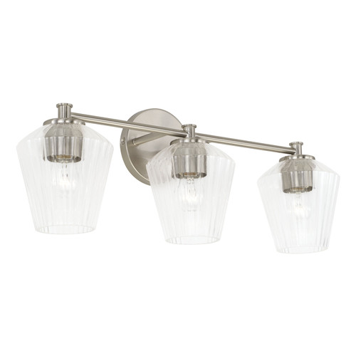 Capital Lighting CAP-141431 Beau Transitional 3-Light Vanity