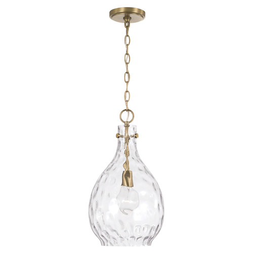 Capital Lighting CAP-349012 Brentwood Transitional 1-Light Pendant