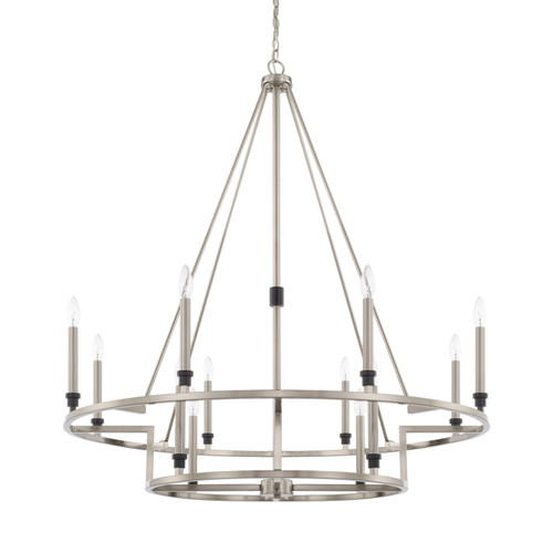 Capital Lighting CAP-425201 Tux Transitional 12-Light Chandelier