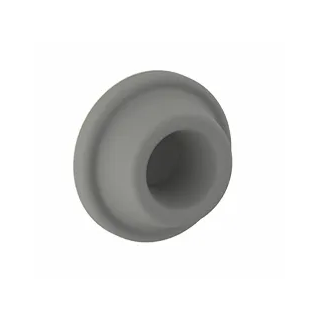Hager 251W Concave Wall Bumper with Adhesive Backing - 1-7/8" Diameter