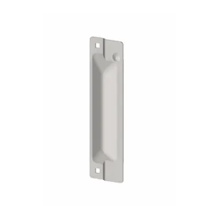 Hager 340D - 12 Gauge Stainless Steel Latch Protector Plate, for 1-3/4" Door Thickness, 3" by 11"