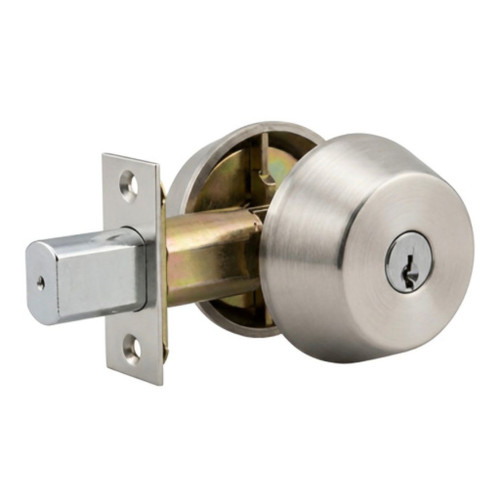 Marks USA 130K Single Cylinder Deadbolt, Marks C Keyway, 6 Pin, Keyed Different, 2-3/4in Backset, Grade 1