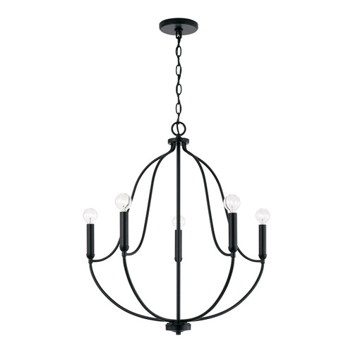 Capital Lighting CAP-447051 Madison Transitional 5-Light Chandelier