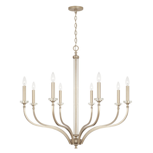 Capital Lighting CAP-444881 Breigh Transitional 8-Light Chandelier