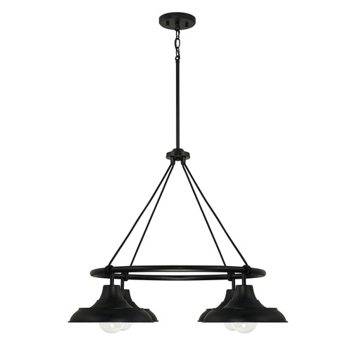 Capital Lighting CAP-442141 Jones Urban / Industrial 4-Light Chandelier