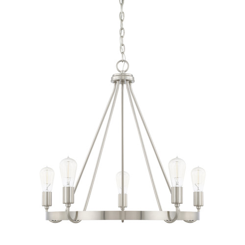 Capital Lighting CAP-420061 Tanner Urban / Industrial 5-Light Chandelier