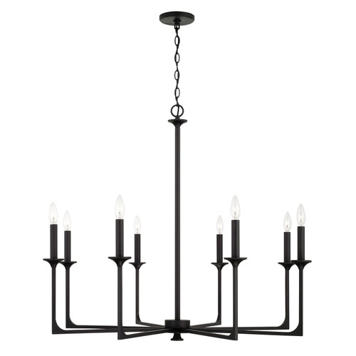 Capital Lighting CAP-437381 Clint Transitional 8-Light Chandelier