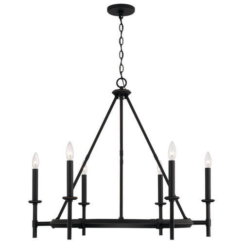 Capital Lighting CAP-445261 Ogden Transitional 6-Light Chandelier