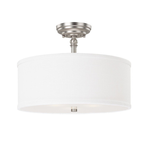 Capital Lighting CAP-3923 Loft Transitional 3-Light Semi-Flush