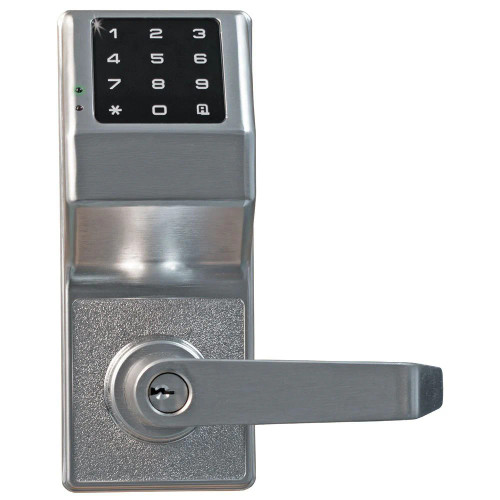 Alarm Lock TL2700 US26D Trilogy Touch T2 Cylindrical, EZ-Touch Backlit Keypad, Schlage C Keyway