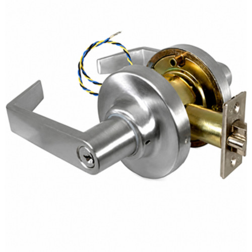 Marks USA 195FEU Electrically Unlocked Lever Lockset - Grade 1 Survivor Series, American Lever, Electric Unlock-Fail Secure