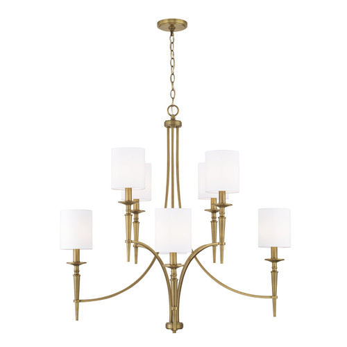 Capital Lighting CAP-442681 Abbie Transitional 8-Light Chandelier