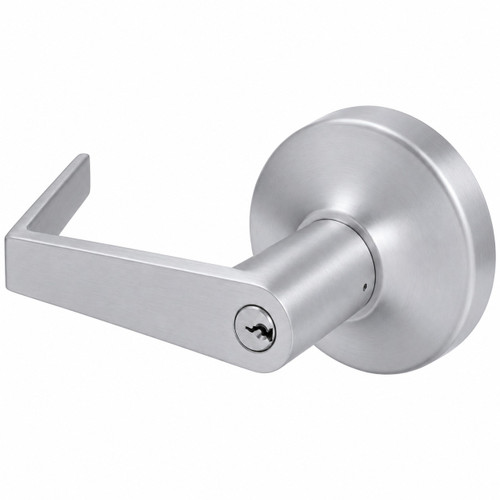 Accentra AU-541F Exit Device Night Latch Keyed Lever Trim