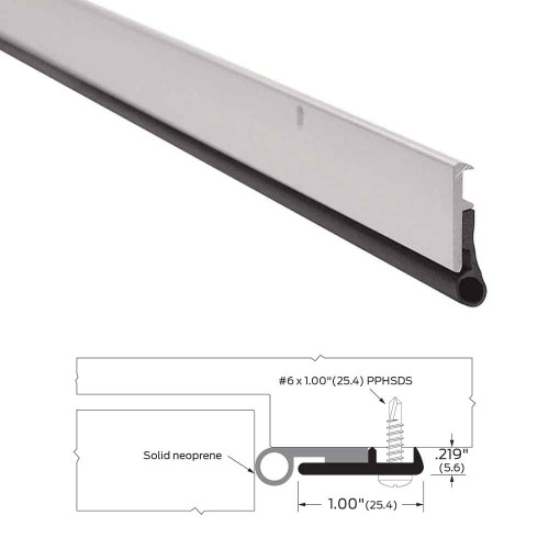 Zero 528AA Head & Jamb Gasketing, Door Sweep, Meeting Stile Zero 528AA Head & Jamb Gasketing, Door Sweep, Meeting Stile