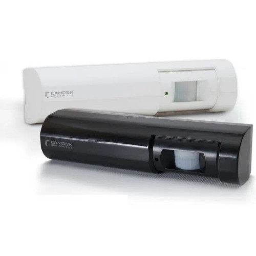 Camden CM-RQE70 Series Request-to-Exit Motion Sensors – Adjustable Infrared, 12–24V, White or Black Housing