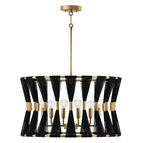 Capital Lighting CAP-341161 Bianca Modern 6-Light Pendant