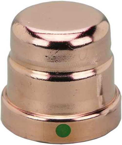 Viega 20848 ProPress cap Smart Connect technology Copper, 4''