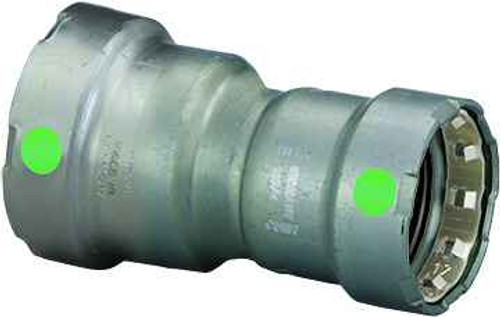 Viega 25935 MegaPress reducer Smart Connect technology Carbon steel, 1'' x 1/2''