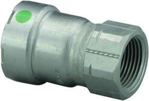 Viega 25135 MegaPress adapter Smart Connect technology Carbon steel, 3/4'' x 3/4''