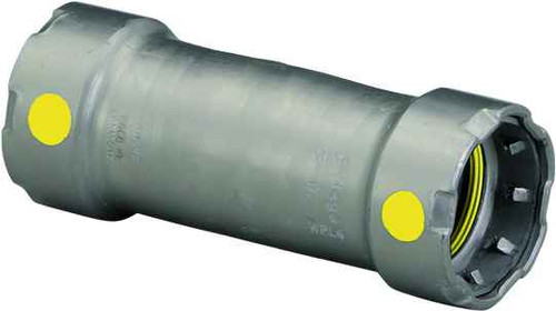 Viega 25096 MegaPressG extended coupling No stop Smart Connect technology Carbon steel, 2'' x 2'' Viega 25096 MegaPressG extended coupling No stop Smart Connect technology Carbon steel, 2'' x 2''