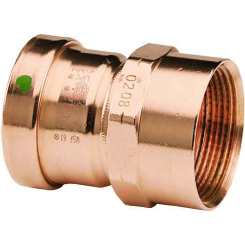 Viega 20819 ProPress adapter Smart Connect technology Copper, 2-1/2'' x 2-1/2''