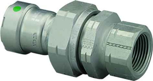 Viega 25670 MegaPress union Smart Connect technology Carbon steel, 1-1/2'' x 1-1/2''