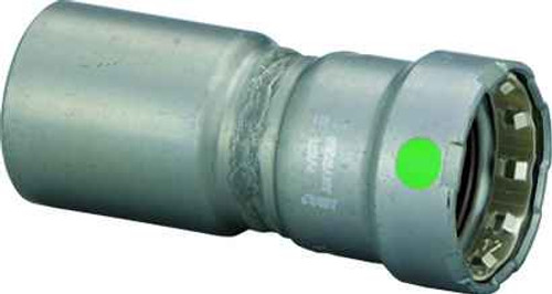 Viega 26035 MegaPress reducer Smart Connect technology Carbon steel, 2'' x 1''