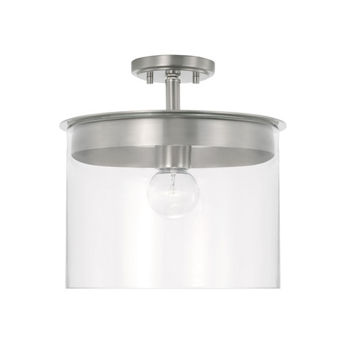 Capital Lighting CAP-246812 Mason Transitional 1-Light Semi-Flush