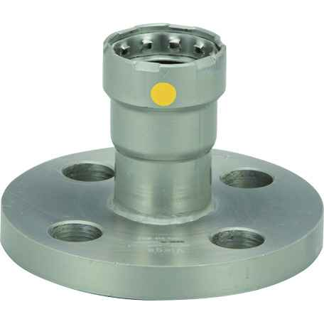 Viega 25786 MegaPressG flange Smart Connect technology Carbon steel, 2''