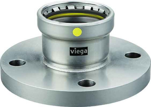 Viega 28875 MegaPressG flange Smart Connect technology Carbon steel, 2-1/2'' Viega 28875 MegaPressG flange Smart Connect technology Carbon steel, 2-1/2''