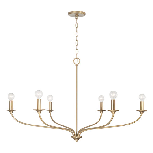 Capital Lighting CAP-449961 Dolan Transitional 6-Light Chandelier