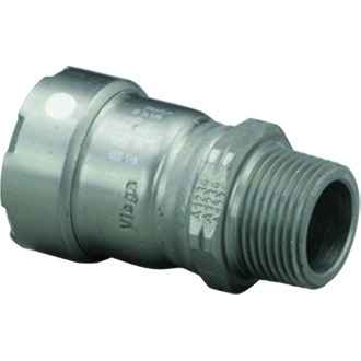 Viega 84260 MegaPress adapter Smart Connect technology Carbon steel, 1-1/4'' x 1-1/4''