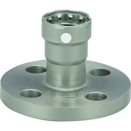 Viega 84870 MegaPress flange Smart Connect technology Carbon steel, 2''