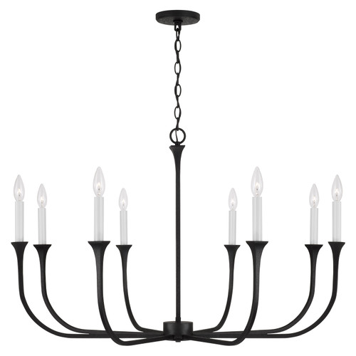 Capital Lighting CAP-452381 Decklan Transitional 8-Light Chandelier