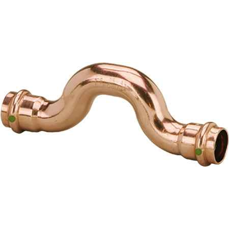 Viega 77742 ProPress cross-over Smart Connect technology Copper, 1/2'' x 1/2''