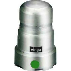 Viega 90410 MegaPress cap Smart Connect technology 316 stainless steel, 2''
