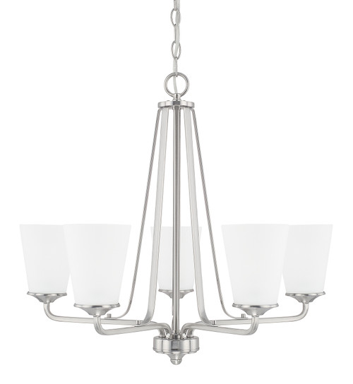 Capital Lighting CAP-414151 Braylon Transitional 5-Light Chandelier