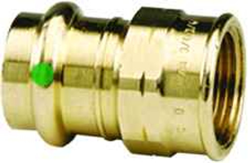 Viega 79365 ProPress adapter Smart Connect technology Zero Lead Bronze, 1-1/2'' x 1-1/2'' Viega 79365 ProPress adapter Smart Connect technology Zero Lead Bronze, 1-1/2'' x 1-1/2''