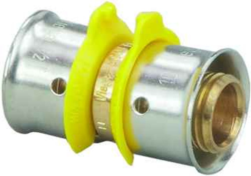 Viega 93040 PureFlow Press coupling Zero Lead Bronze, 3/4'' x 3/4'' Viega 93040 PureFlow Press coupling Zero Lead Bronze, 3/4'' x 3/4''