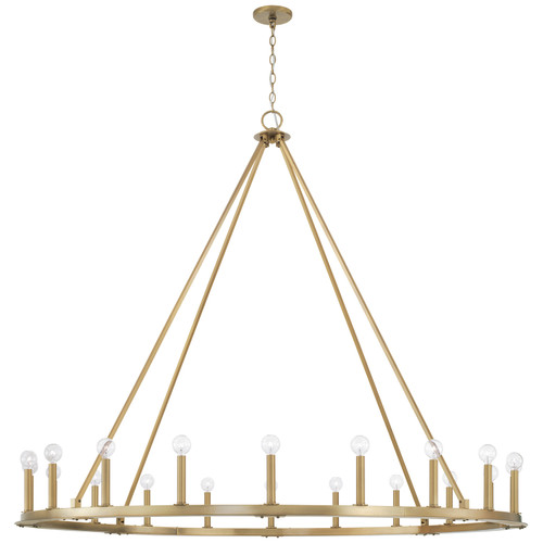 Capital Lighting CAP-4913 Pearson Urban / Industrial 20-Light Chandelier