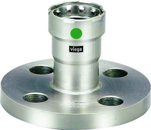 Viega 90920 MegaPress flange Smart Connect technology 316 stainless steel, 1-1/4''