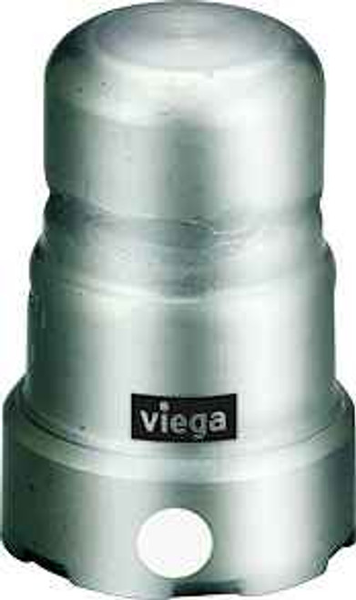 Viega 91835 MegaPress cap Smart Connect technology 316 stainless steel, 1-1/2''
