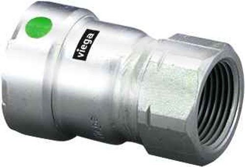 Viega 95465 MegaPress transition coupling Smart Connect technology 304 stainless steel, 1/2'' x 1/2'' Viega 95465 MegaPress transition coupling Smart Connect technology 304 stainless steel, 1/2'' x 1/2''