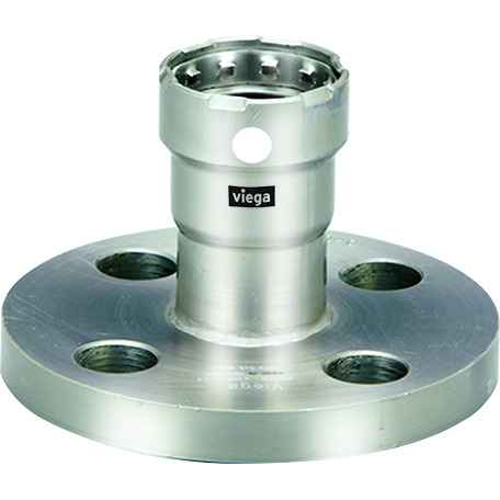 Viega 91200 MegaPress flange Smart Connect technology 316 stainless steel, 2''