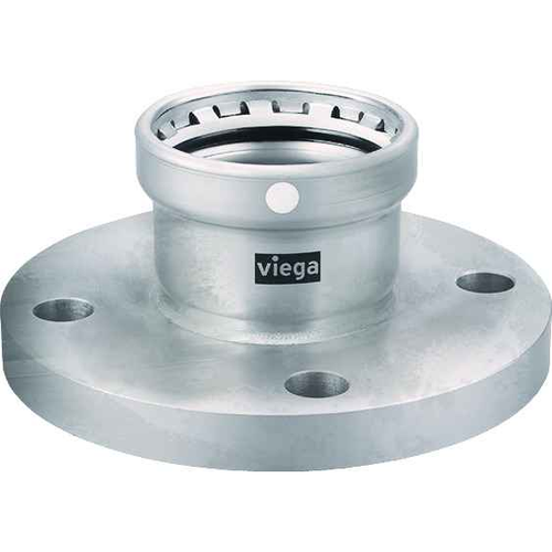 Viega 95720 MegaPress flange Smart Connect technology 304 stainless steel, 2-1/2''