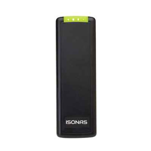 Isonas Pure IP, Wiegand MCT Reader, Mullion Mount, 125khz, 13.56 MHz, 8 Wire Pigtail, Indicating LED's, Tamper Detection, 5-16VDC, IP55, FCC, IC, CE