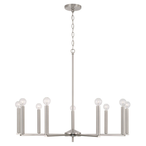 Capital Lighting CAP-448691 Portman Modern 9-Light Chandelier