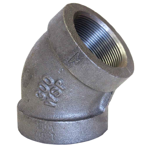 ASC Engineered Solutions 1/2 XH BLK MI 45 ELL