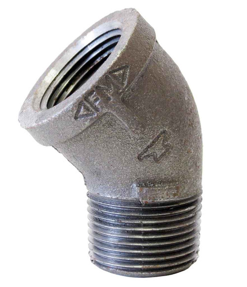ASC Engineered Solutions 1/4 GALV MI 45 STR ELL