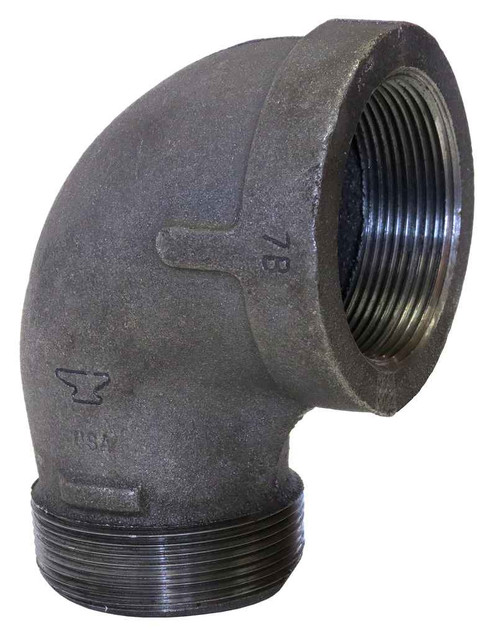 ASC Engineered Solutions 4 GALV MI 90 STR ELL